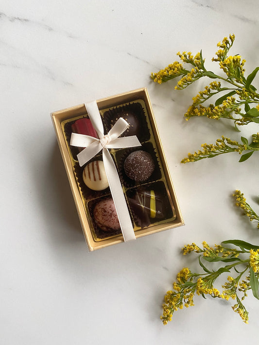 Konfekteeske, vegansk, nøttefri, glutenfri, konfekt, melkefri, laktosefri, sjokolade, dessert, belgisk